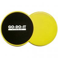 Диски для скольжения (пара) + 24 видео тренировки GO-DO-IT