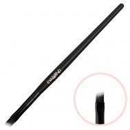 Кисть макияжная для бровей скошенная №5 Black EVABOND