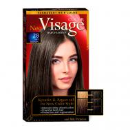 Краска для волос Тёмно-пепельно русый Dark Ash Blond 12 VISAGE COLOR HAIR FASHION
