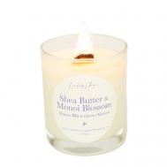 Свеча ароматическая "Масло Ши и цветы Монои" с деревянным фитилем 180 LIMBERGHOME DECOR