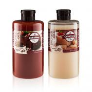 Увлажняющий гель для душа, набор: Шоколадный брауни  и  Марципан 960 CAKETIME