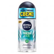 MEN Антиперспирант шариковый "FRESH KICK" 50 NIVEA