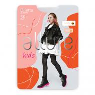 Колготки детские "Ромбы" 50 ден белый Allure