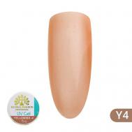 Гель для наращивания ногтей, камуфляж-1, Yellowish-1 15 г Global Fashion