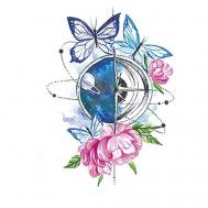 Временная переводная татуировка Tattoo PS&KG-026 Полисфера