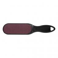 "DGP" Тёрка абразивная педикюрная двусторонняя с пластиковой ручкой Domix