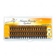 Накладные ресницы пучки 20D NESURABEAUTY