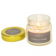 Свеча ароматическая "Табак и ваниль" с деревянным фитилем 100 LIMBERGHOME DECOR