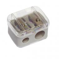 Точилка для косметического карандаша двойная DEWAL BEAUTY