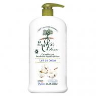 Крем для душа нежный молочко Хлопка Lait de Coton Crème Douche 750 LE PETIT OLIVIER