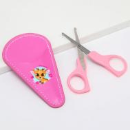 Детские, безопасные, маникюрные ножницы «Оленёнок» Крошка Я