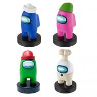 Набор штампиков 2 серия (зеленый,повар,синий и розовый) Among Us