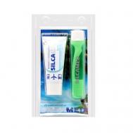 Дорожный Набор: Зубная паста и Зубная щетка средней жесткости Family Silcamed