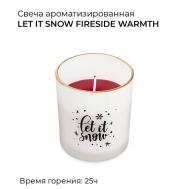 Свеча ароматическая в декорированном стакане Тепло костра 1 Spaas