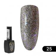 Гель лак кошачий глаз Platinum 01 Global Fashion