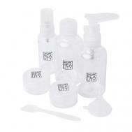 Дорожный набор баночек для путешествий , 7 продуктов DEWAL BEAUTY