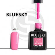 Гель-лак Luxury Silver LV722 полупрозрачный для френча Bluesky
