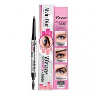Карандаш для бровей автоматический Intense Brow Duo Pencil + Brush Alvin D'or