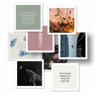 Набор карточек для мудборда Вдохновение OMARIE