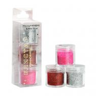 Набор crazy-блёсток для маникюра "Beauty gang", 3 цвета Beauty Fox