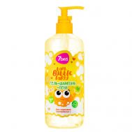 Детский шампунь для волос детей BATH BUBBLE PARTY 400 7Days