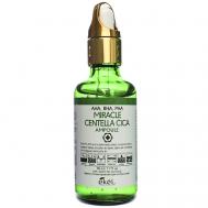 Ампульная сыворотка с кислотами AHA,BHA,PHA Centella Cica Ampoule Green 50 EKEL