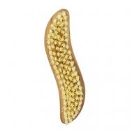 Щётка хозяйственная многофункциональная изогнутая (дерево), без ручки, искусственная щетина Lei