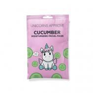 Тканевая маска для лица с экстрактом огурца "увлажняющая" 28 UNICORNS APPROVE
