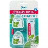 Набор "Зубная нить"+ флосс-зубочистки Oleos