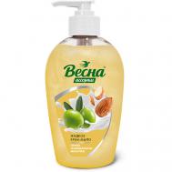 Жидкое крем-мыло олива и миндальное молочко 280 Весна