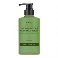 Гель для душа против акне Яблочный зеленый чай Tea Tree Biotics Acne Body Wash 500 Kundal