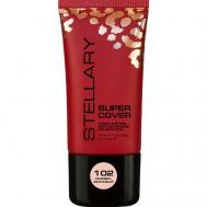 Выравнивающий тональный крем  Super Cover Foundation STELLARY