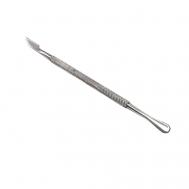 Профессиональный пушер маникюрный с ручной заточкой P-2 двусторонний GRUZDEVTOOL