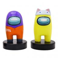 Набор фигурок-штампиков 3 серия (желтый герой) Among Us