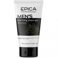 Гель для бритья согревающий Men's 100 EPICA Professional