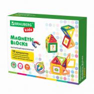 Магнитный конструктор MAGNETIC KIDS Brauberg
