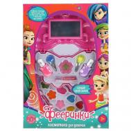 Косметика для девочек ФЕЕРИНКИ блеск для губ, помада, лак для ногтей,заколки Милая Леди