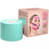 Кинезио тейп для лица Super Soft Tape для чувствительной кожи, мятный BBalance