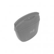 Сумочка для лакомств силиконовая с магнитным замком для дрессировки, размер L (Темно-серый) ZOO ONE