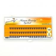 Накладные ресницы пучки 10D NESURABEAUTY