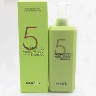 Шампунь от перхоти с яблочным уксусом 500 Masil