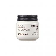 Интенсивная вулканическая глиняная маска с AHA кислотами для очищения и сужения пор Volcanic 100 InnisFree