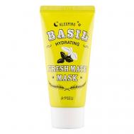 Ночная маска для лица FRESH MATE MASK увлажняющая с экстрактом базилика и баобаба 50 A'Pieu