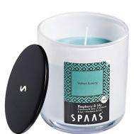 Свеча ароматическая в стакане с алюминиевой крышкой Малина-лилия 1 Spaas