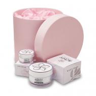 Набор  2 в 1 ночных кремов для лица и глаз антивозрастных с регенерирующим эффектом 65 AOMY