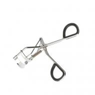 Зажим для ресниц металлический с резиновыми ручками, EYE-111 Zinger