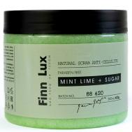 Скраб антицеллюлитный для тела "MINT-LIME+Sugar" 380 FINNLUX