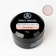 Гель для наращивания ногтей с хлопьями юки ONLY ANGEL