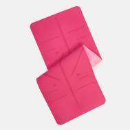 Коврик для йоги и фитнеса двухслойный L-V-P