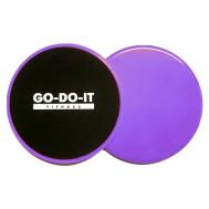 Диски для скольжения (пара) + 24 видео тренировки GO-DO-IT